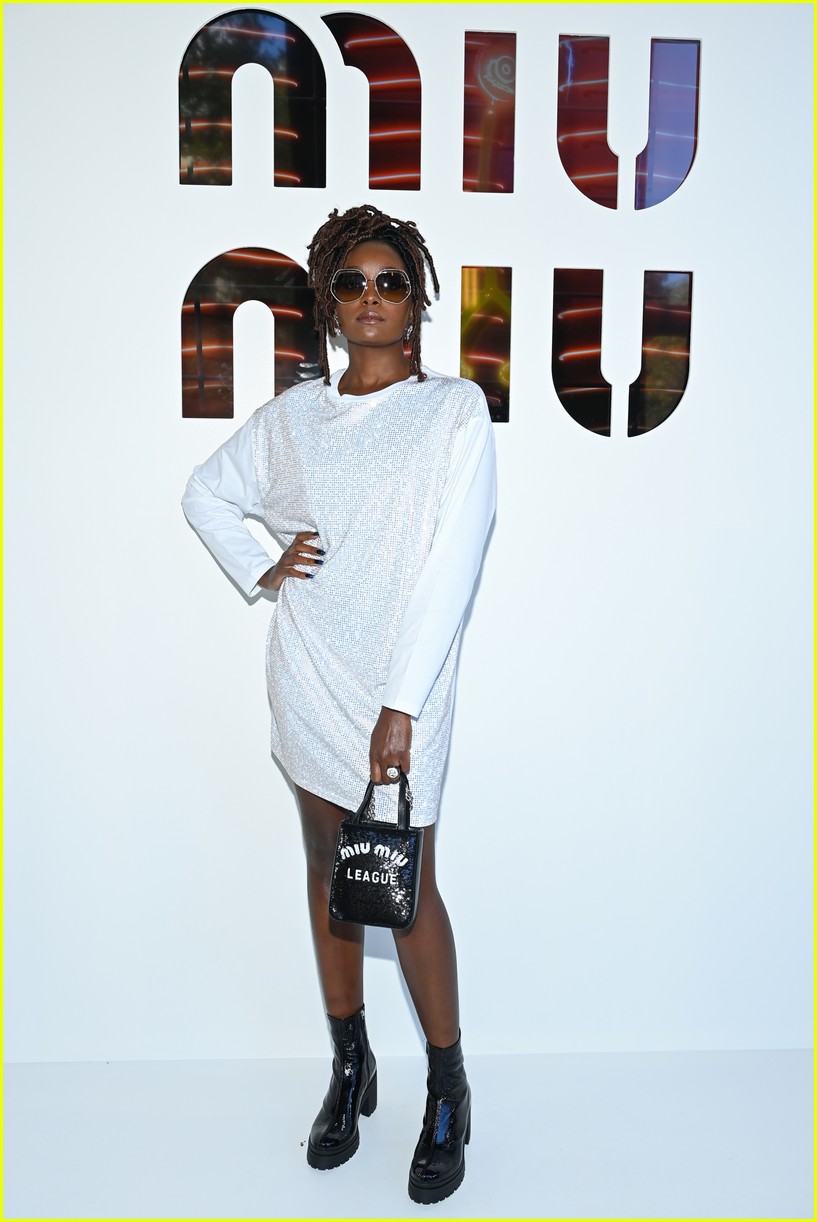 Maddie Ziegler, Halle Bailey & Rowan Blanchard Strike a Pose at Miu Miu