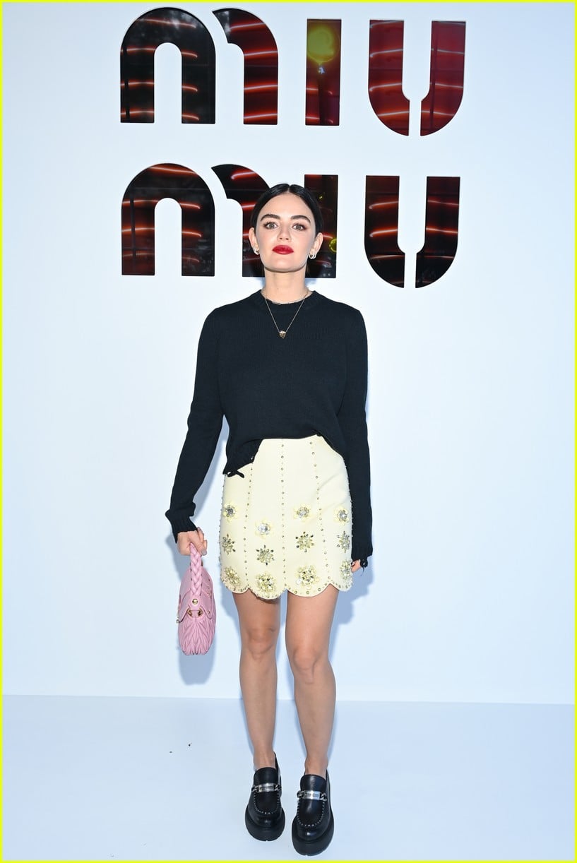 Maddie Ziegler, Halle Bailey & Rowan Blanchard Strike a Pose at Miu Miu ...