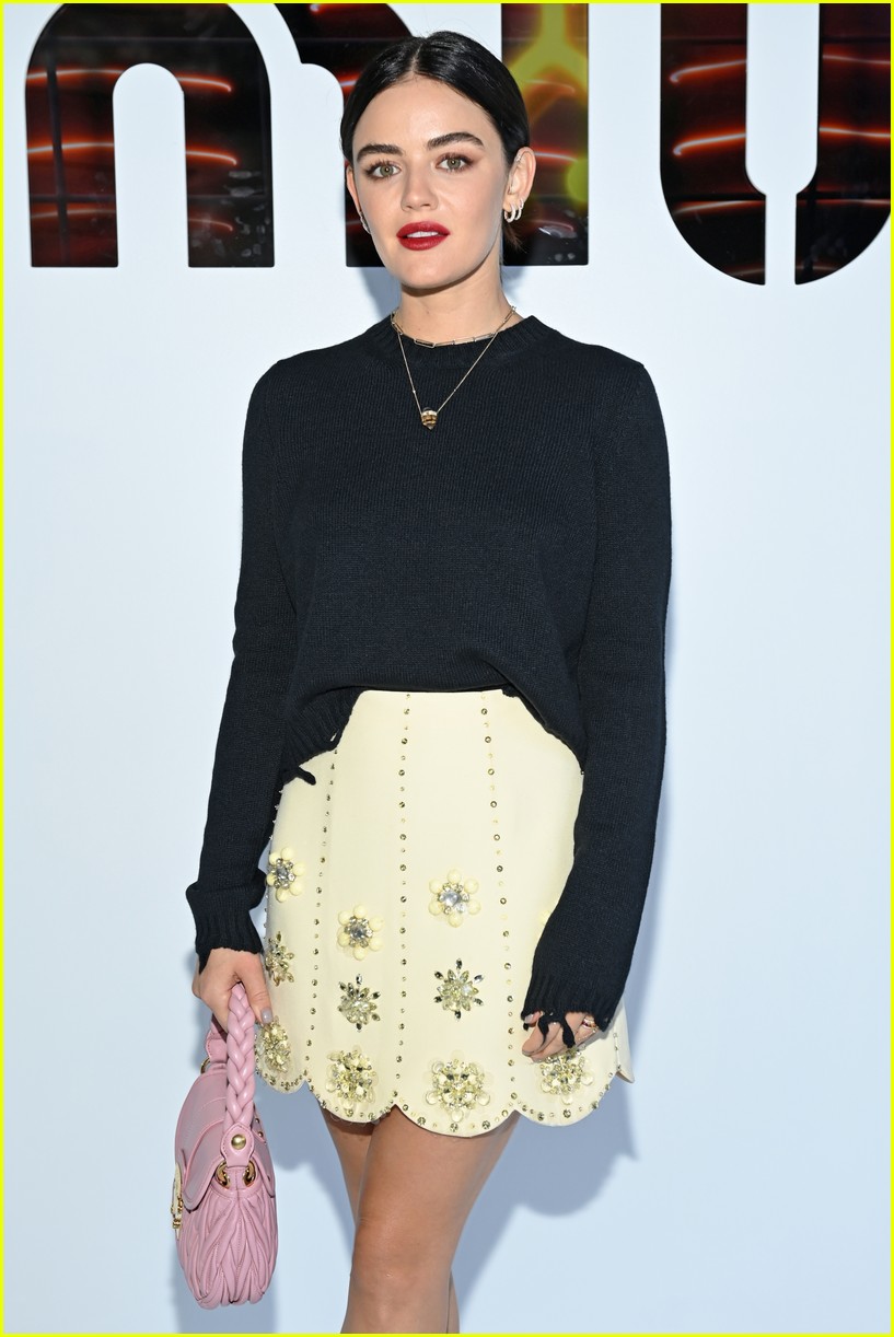 Maddie Ziegler, Halle Bailey & Rowan Blanchard Strike a Pose at Miu Miu