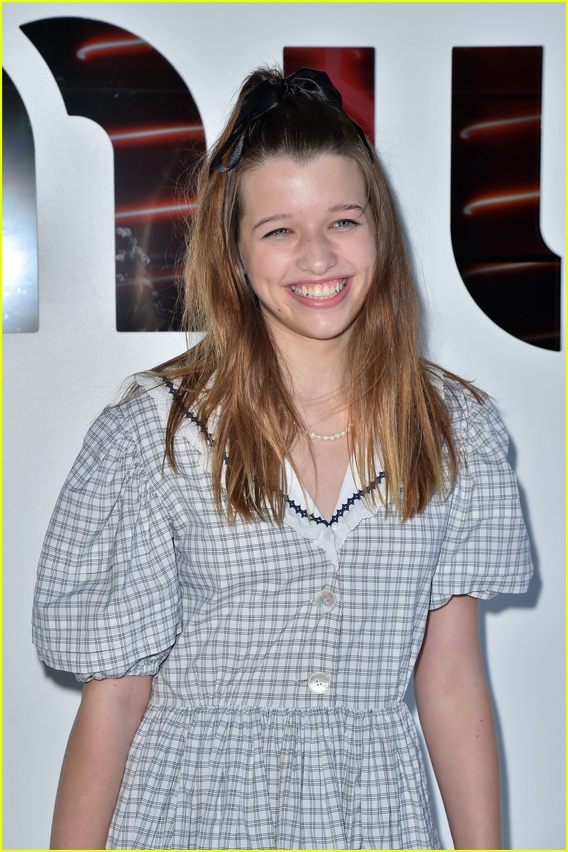 Maddie Ziegler, Halle Bailey & Rowan Blanchard Strike a Pose at Miu Miu