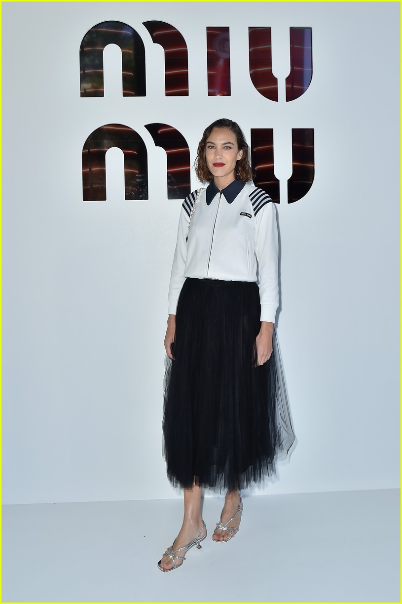 Maddie Ziegler, Halle Bailey & Rowan Blanchard Strike a Pose at Miu Miu