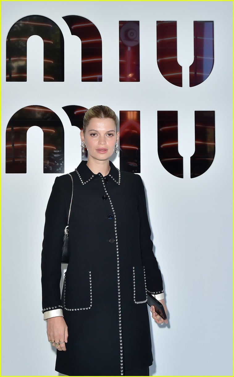 Maddie Ziegler, Halle Bailey & Rowan Blanchard Strike a Pose at Miu Miu