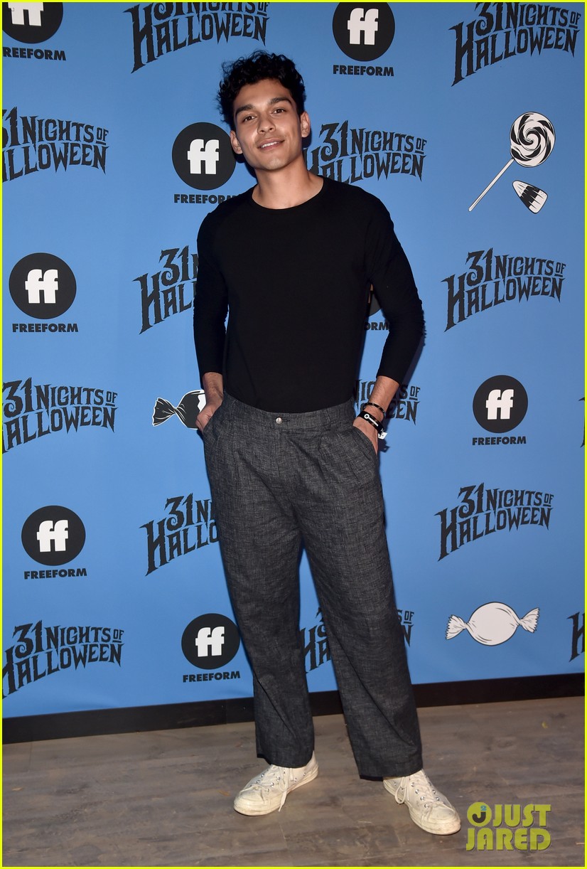 cierra ramirez isabella ferreira anthony keyvan more attend freeforms halloween road 35