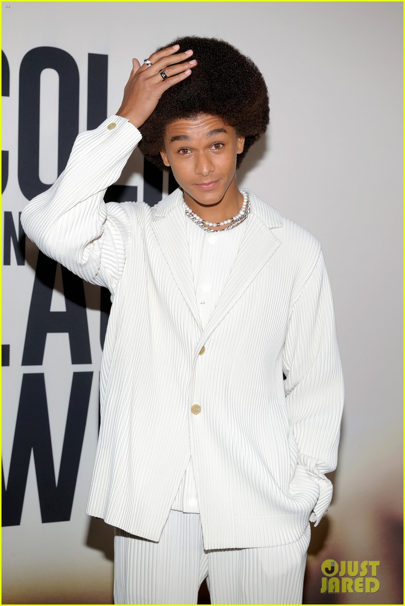 jaden michael teams with colin kaepernick for colin in black white premiere 12