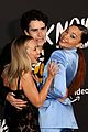 madison iseman hugs ashley moore at i know what you did last summer premiere 09