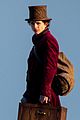 timothee chalamet spotted on wonka set 08