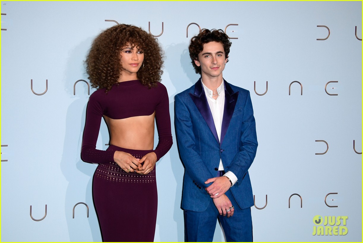 zendaya was nervous about her dune chemistry read with timothee chalamet 02