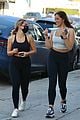 addison rae tate mcrae hit the gym after attending lakers game 02