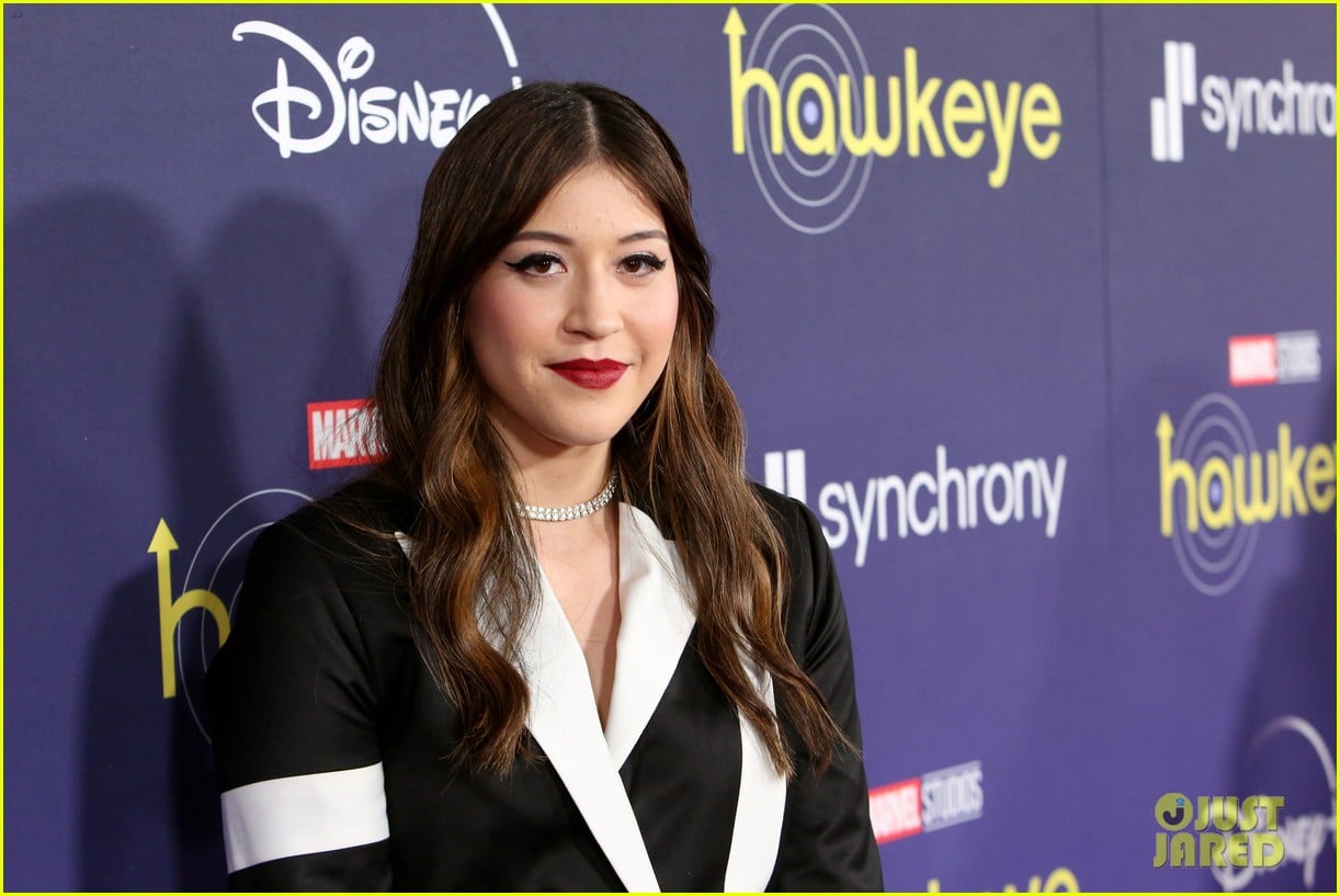 alaqua cox talks joining marvel in hawkeye series support shes received 03