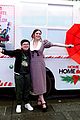archie yates and home sweet home alone co stars hand out treats 01