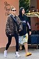 hailey justin bieber grab an early dinner in beverly hills 03