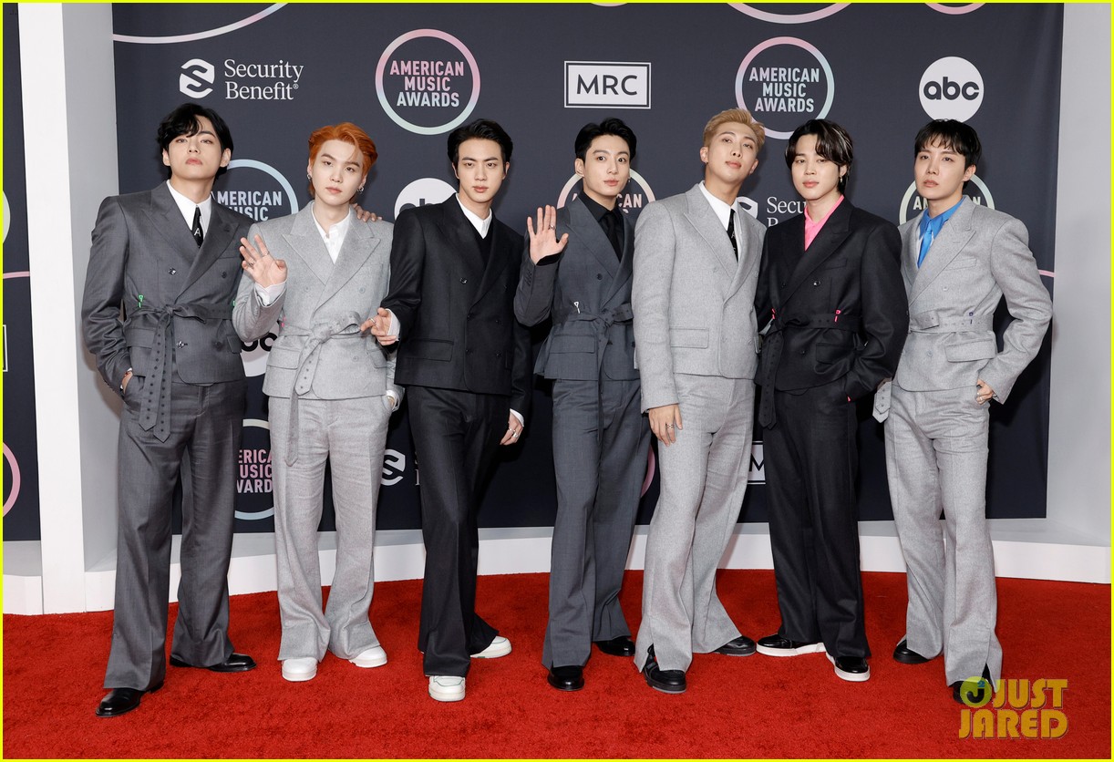 The Guys from BTS Stepped Out in Style on American Music Awards 2021