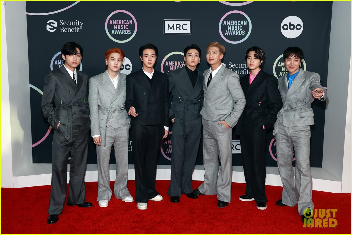 The Guys from BTS Stepped Out in Style on American Music Awards 2021