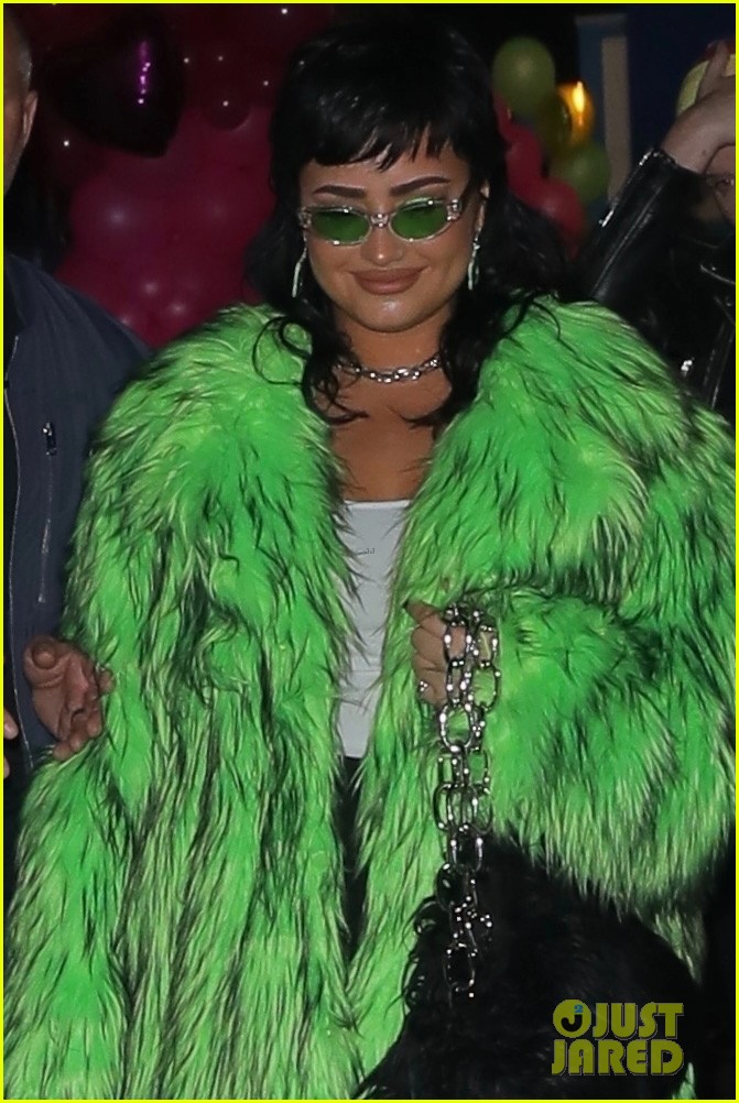 demi lovato paris carter reum wedding after party 02