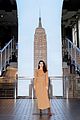emeraude toubia visits empire state building 07