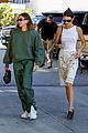 hailey bieber kendall jenner grab lunch beverly grill 05