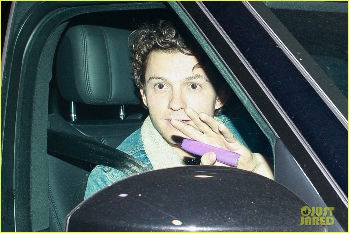 justin bieber tom holland leave catch la 03