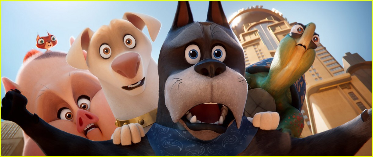 dwayne johnson kevin hart reteam in dc league of superpets trailer watch now 04