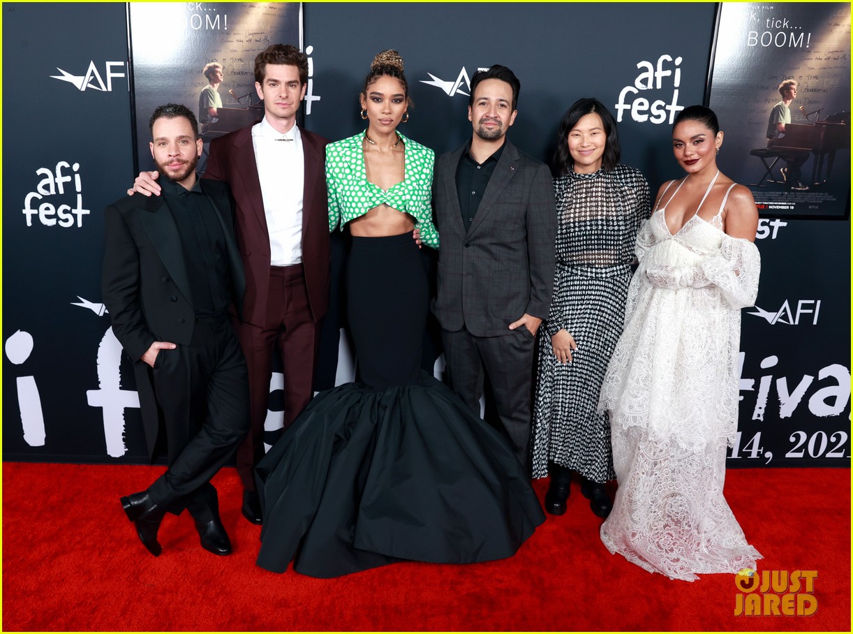 andrew garfield alexandra shipp vanessa hudgens tick tick boom premiere 02