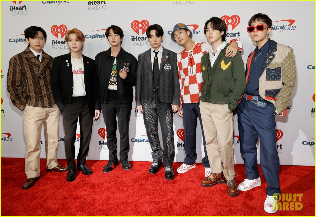 BTS Celebrates Jin's 29th Birthday at iHeartRadio's Jingle Ball 2021