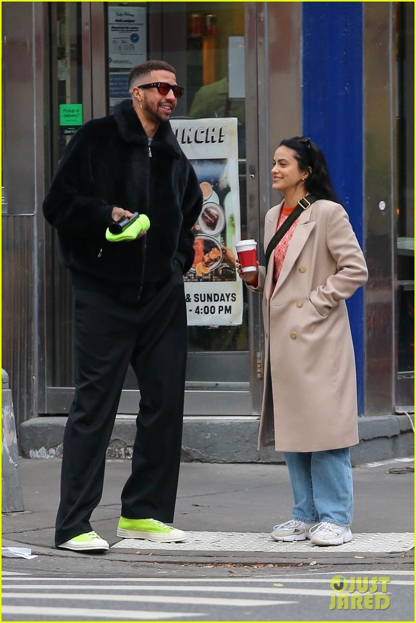 camila mendes hangs out with miles chamley watson in nyc 05
