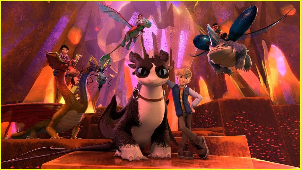 Full Sized Photo of peacock debuts new how to train your dragon series dragons nine realms 11