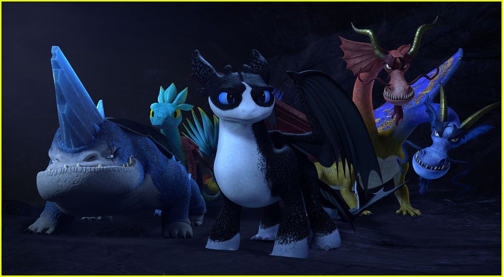 Peacock Debuts New 'How To Train Your Dragon' Series 'Dragons: The Nine ...