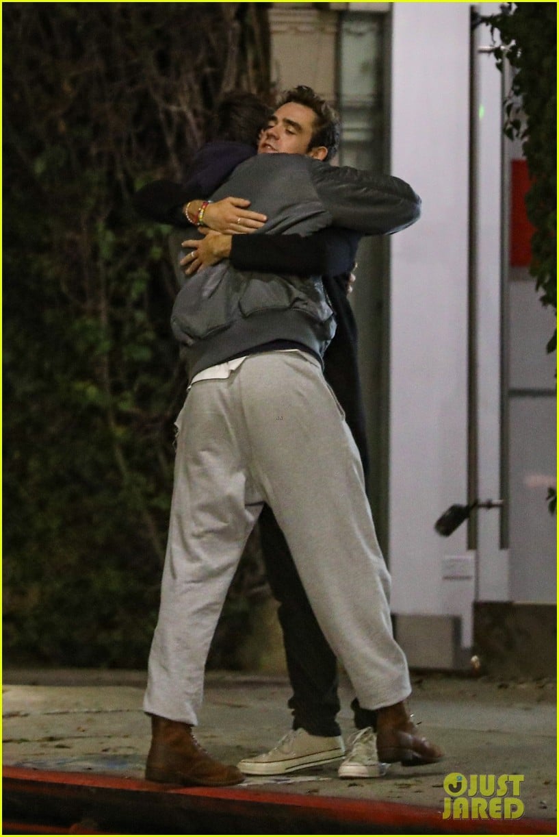 Full Sized Photo of jacob elordi enjoys night out with a friend 24