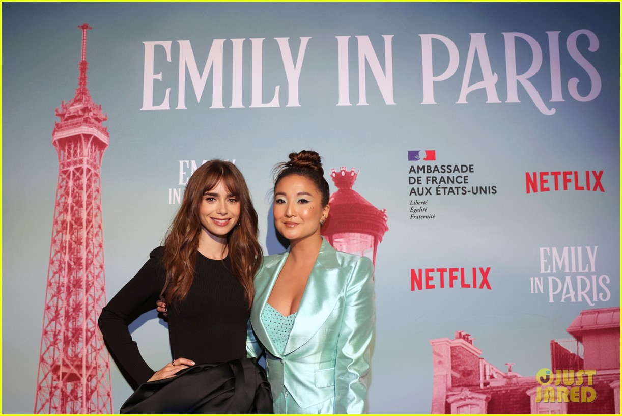 lily collins hopes people do this while watching emily in paris 03