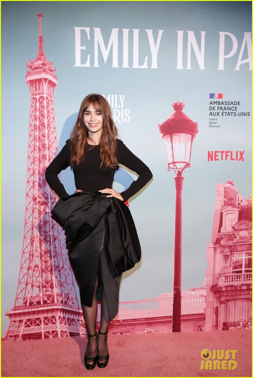 lily collins hopes people do this while watching emily in paris 05