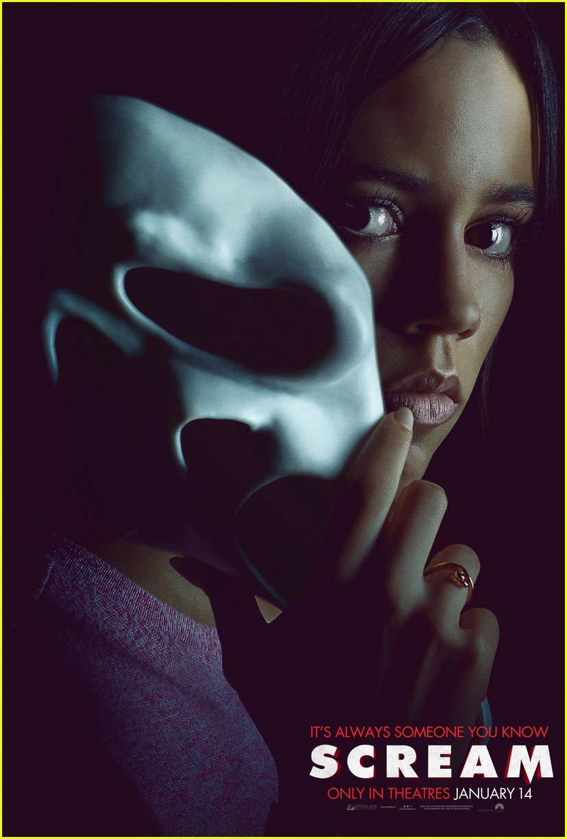 jenna ortega dylan minnette more get new scream character posters 04.