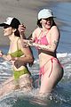 noah cyrus rocks pink bikini for day at the beach 04