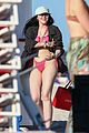 noah cyrus rocks pink bikini for day at the beach 13