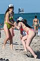 noah cyrus rocks pink bikini for day at the beach 25