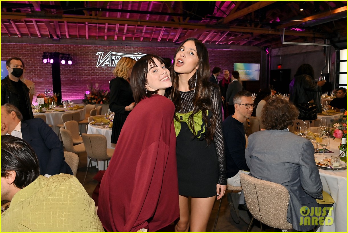 Olivia Rodrigo Hangs With Billie Eilish & More Stars at Variety
