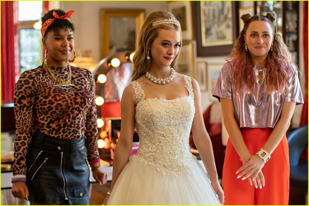laura marano mena massoud fall for each other in the royal treatment trailer 03
