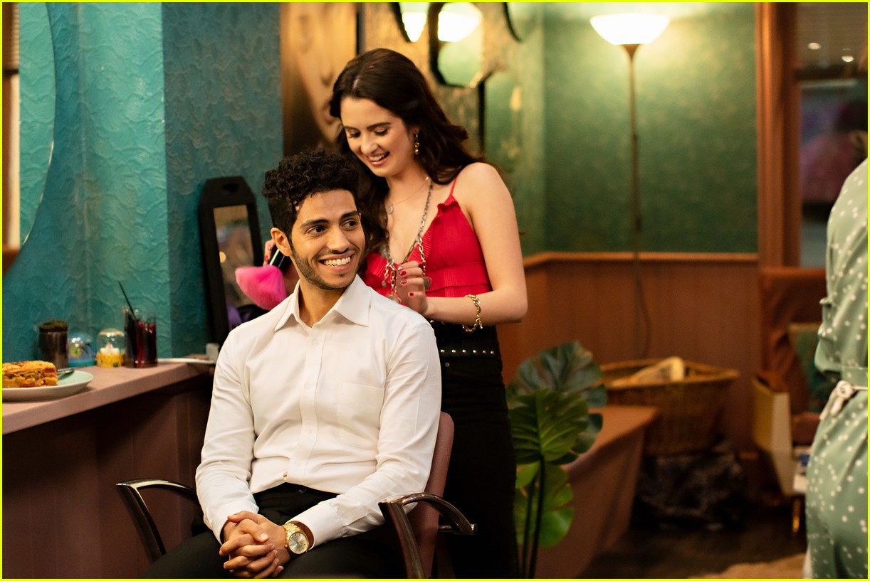 laura marano mena massoud fall for each other in the royal treatment trailer 04