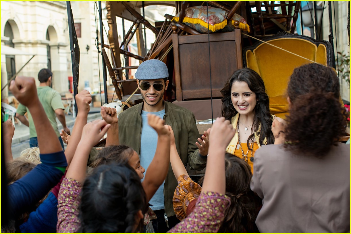 laura marano mena massoud fall for each other in the royal treatment trailer 16