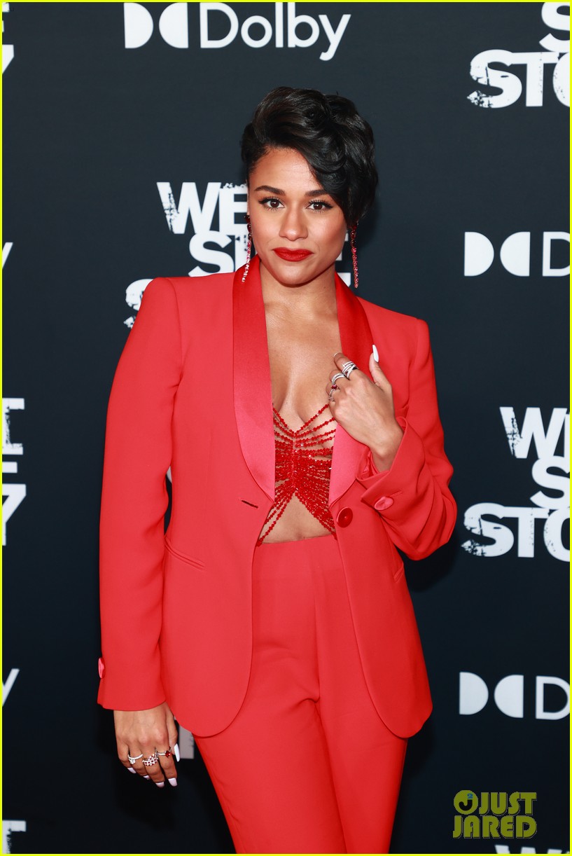 rachel zegler ariana debose full cast wss la premiere 02
