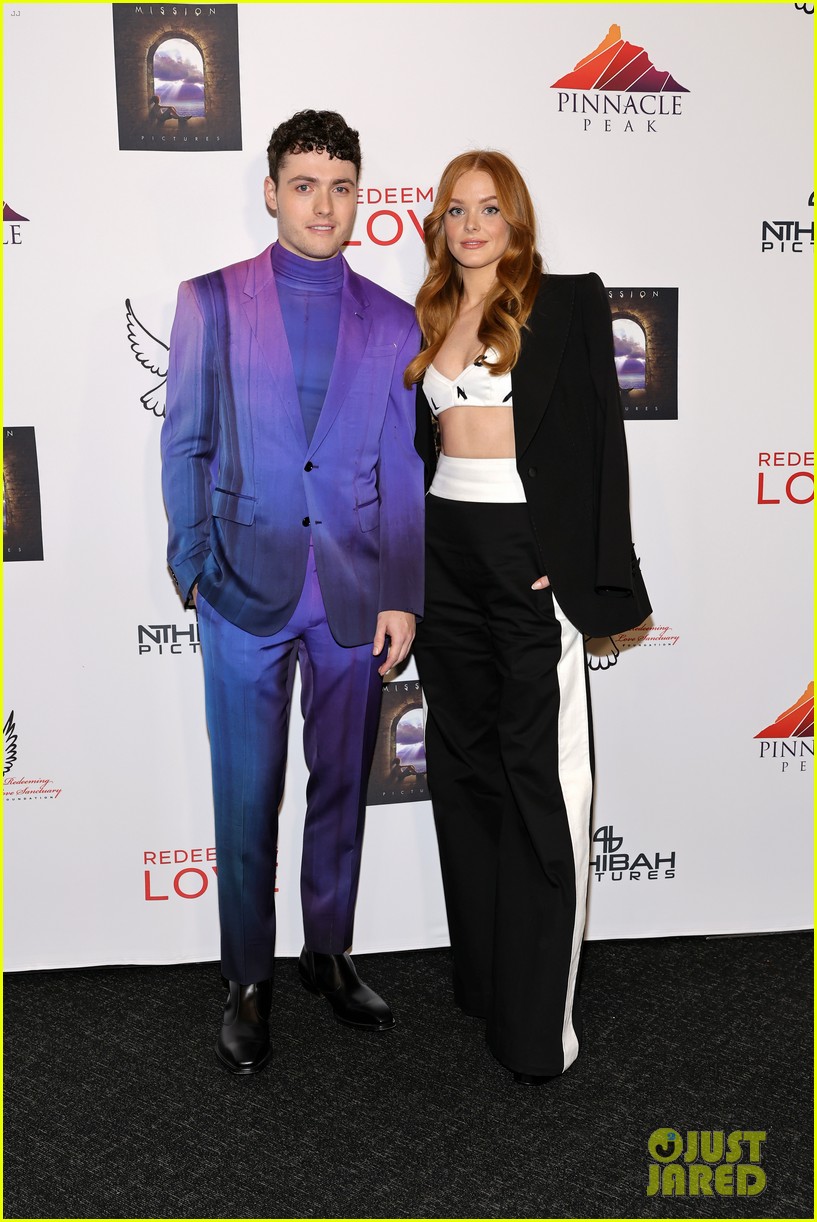 abigail cowen tom lewis premiere new movie redeeming love 11