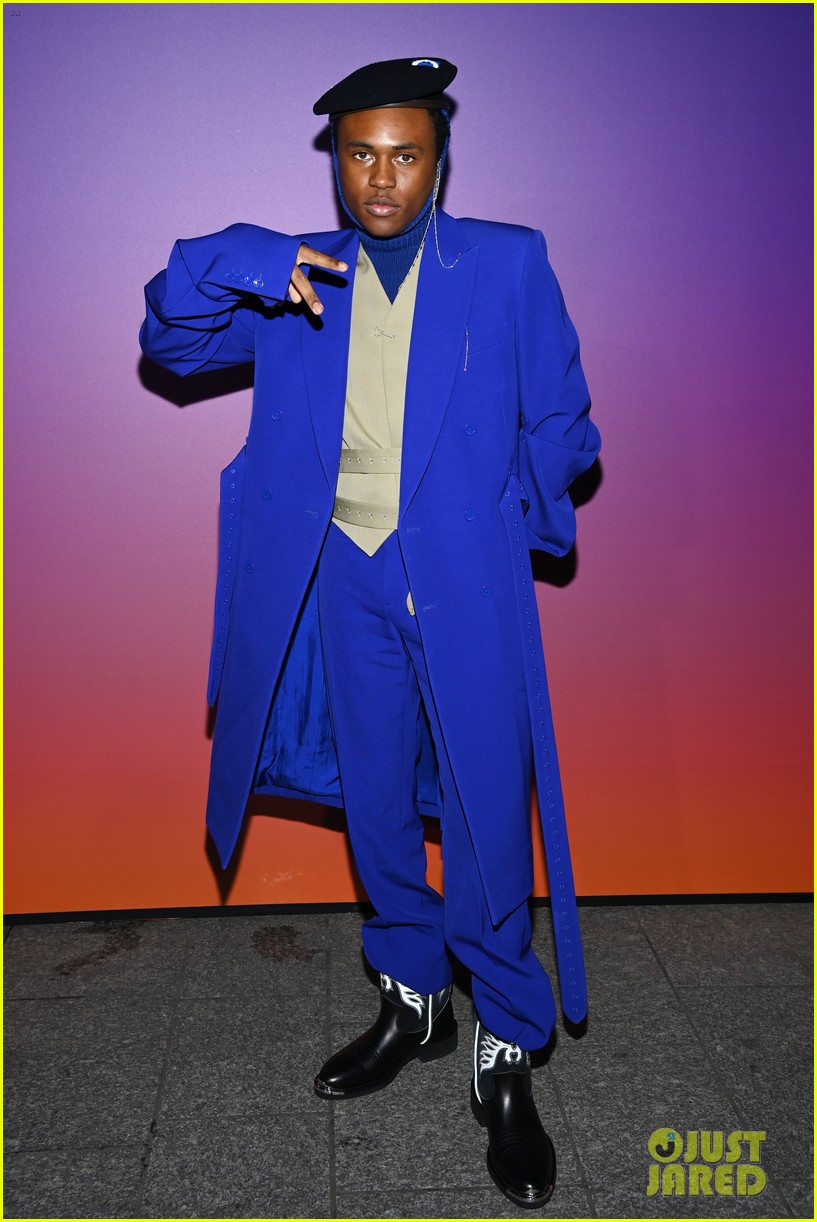 evan mock blake gray luka sabbat attend louis vuitton fashion show 03