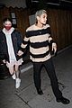 hunter schafer dominic fike hold hands night out in weho 01