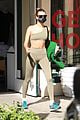 kendall jenner hailey bieber show off it physiques leaving pilates class 01