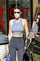 kendall jenner hailey bieber show off it physiques leaving pilates class 02