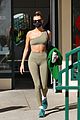kendall jenner hailey bieber show off it physiques leaving pilates class 03