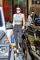 kendall jenner hailey bieber show off it physiques leaving pilates class 15