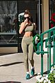 kendall jenner hailey bieber show off it physiques leaving pilates class 20