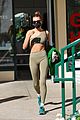 kendall jenner hailey bieber show off it physiques leaving pilates class 21