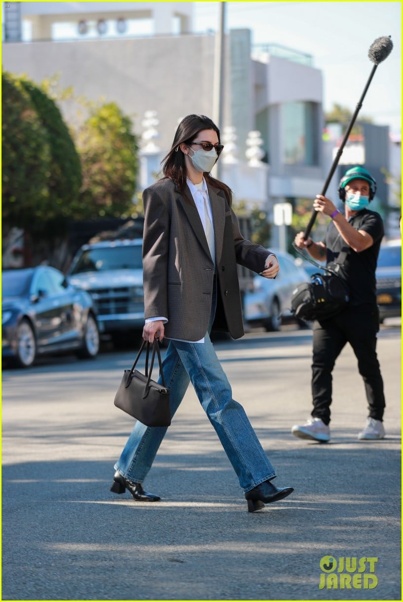 Full Sized Photo of kendall jenner business chic films hulu show 18