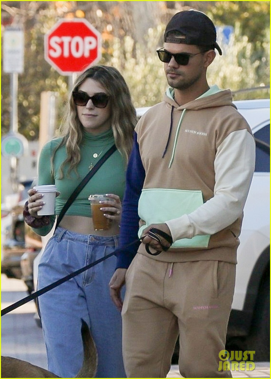 Taylor Lautner Spends Time in Malibu with New Fiancee Tay Dome - See